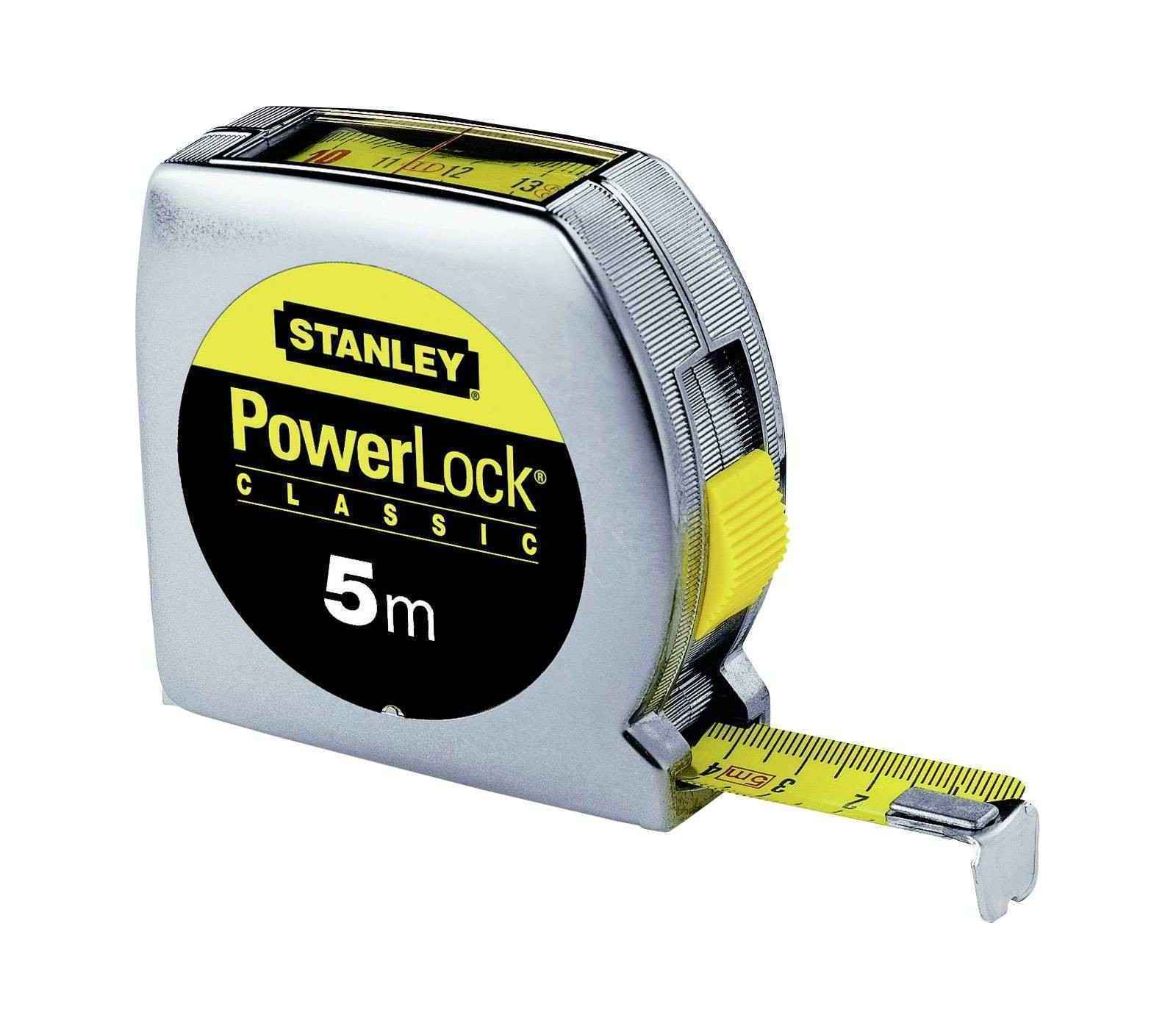 Stanley PowerLock PVC matavimo ruletė (0-33-932), 5 m, 25 mm