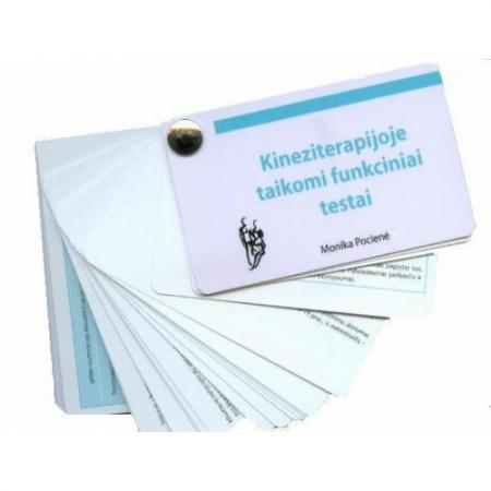 Kinezeterapijoje taikomi funkciniai testai. Kortelės