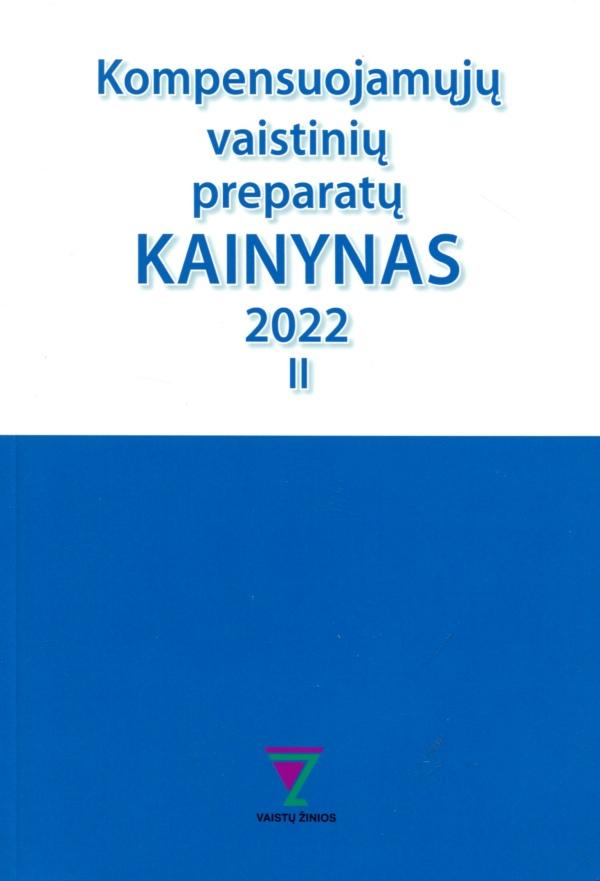 Kompensuojamųjų vaistinių preparatų KAINYNAS 2022. II