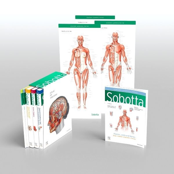Sobotta Atlas of Anatomy 17th edition English/Latin (Package)