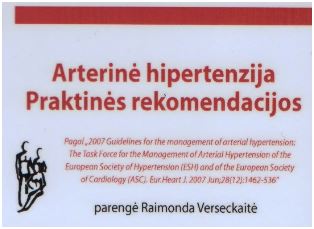 Arterinė hipertenzija. Praktinės rekomendacijos