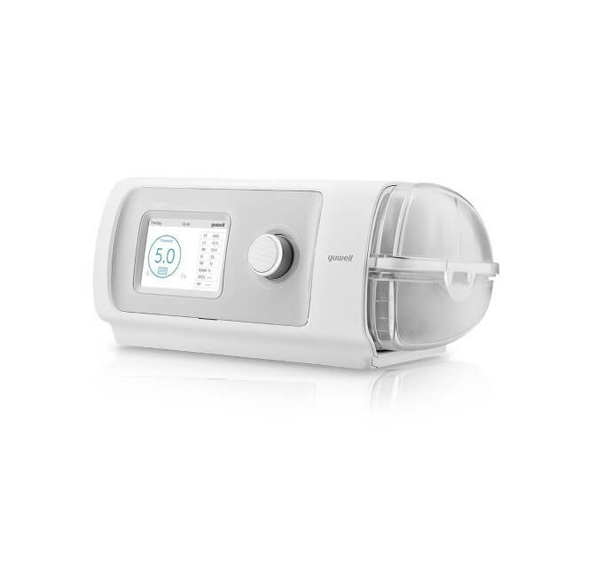 Automatinis CPAP miego apnėjos gydymo aparatas su drėkintuvu YH-830