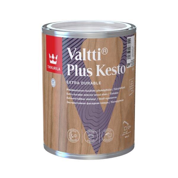 Medienos dažyvė TIKKURILA VALTTI PLUS KESTO EPP, 0,9 l