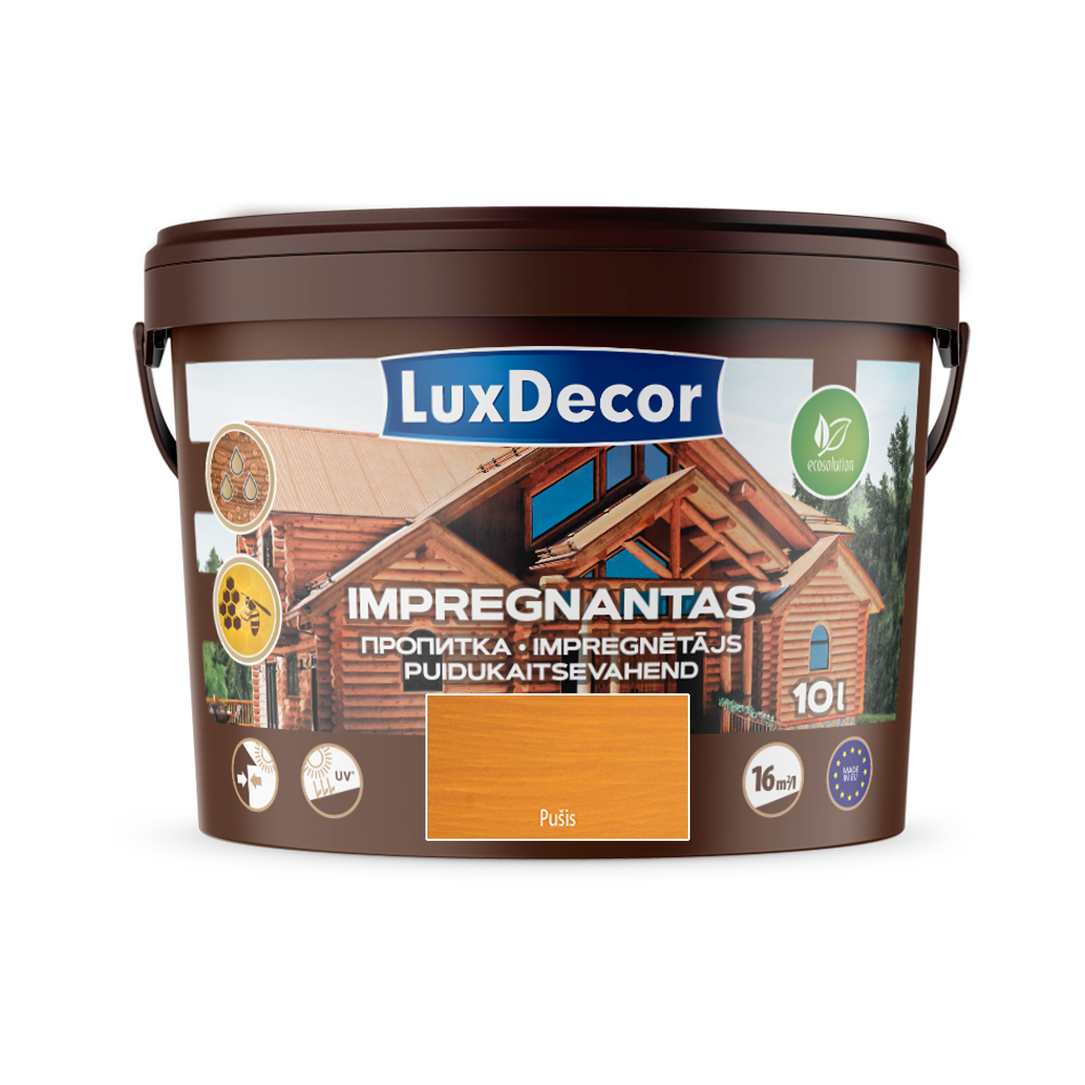 Medienos impregnantas LUXDECOR, pušies sp., 10 l