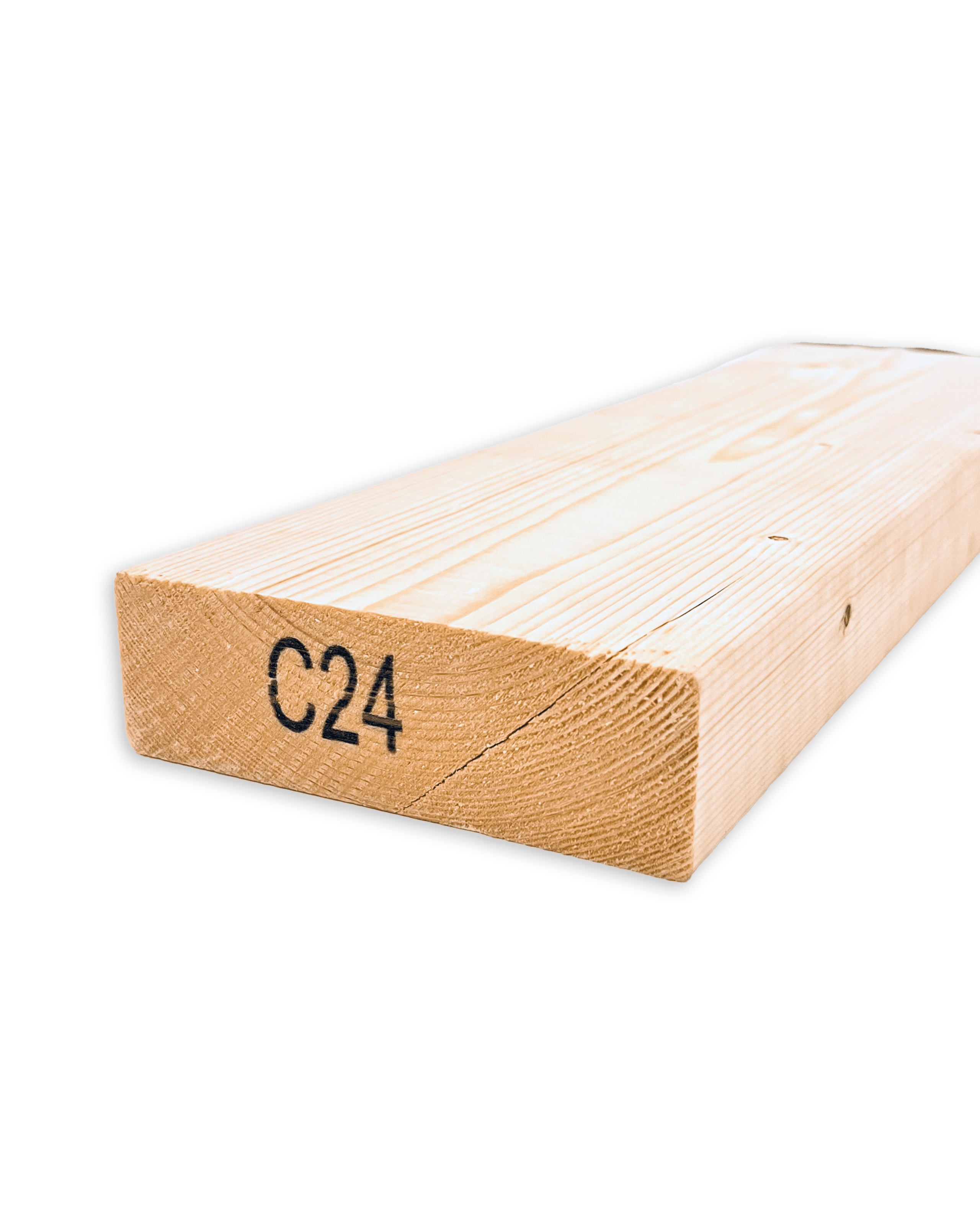 Kalibruota graduota C24 mediena, 45x195x3000 mm