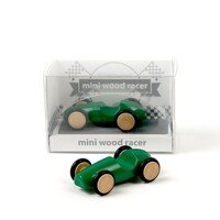 Milaniwood mini medinė lenktyninė mašina (4 cm)