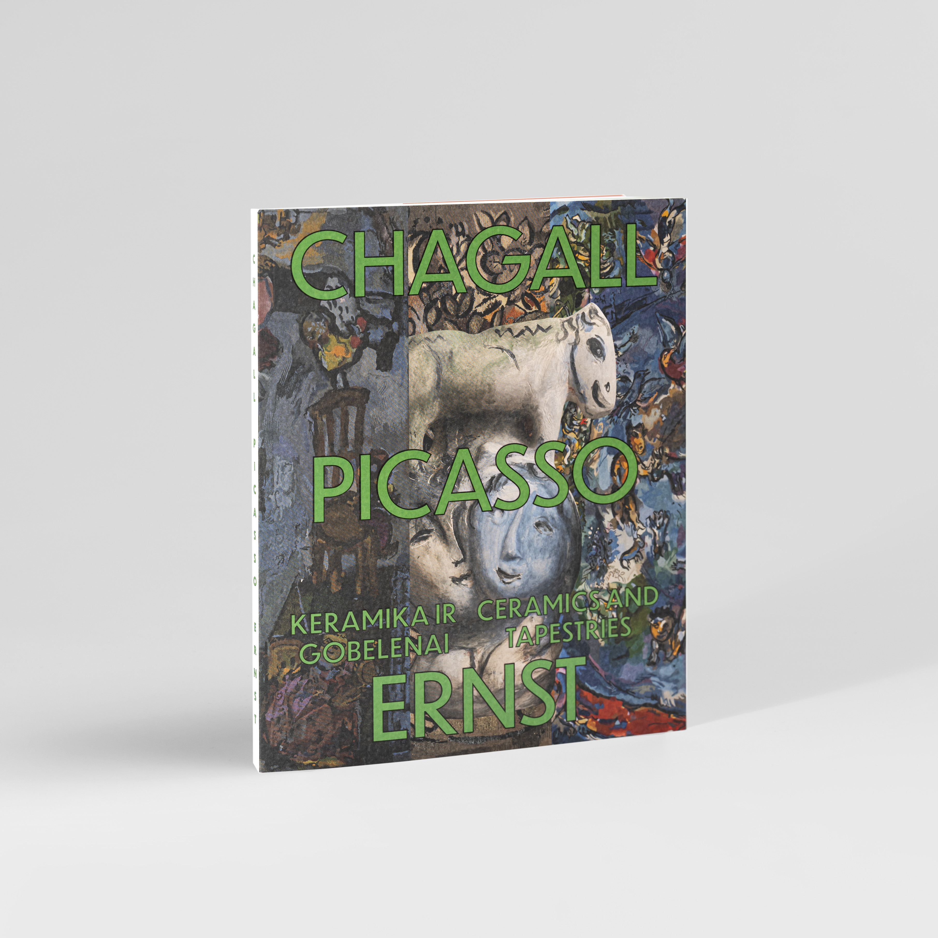 Chagall, Picasso, Ernst keramika ir gobelenai