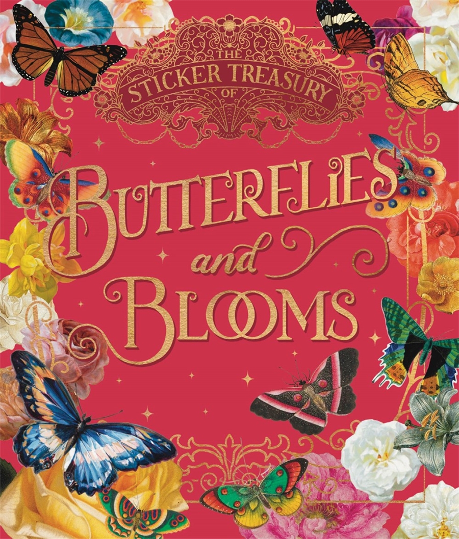 The Sticker Treasury: Butterflies and Blooms