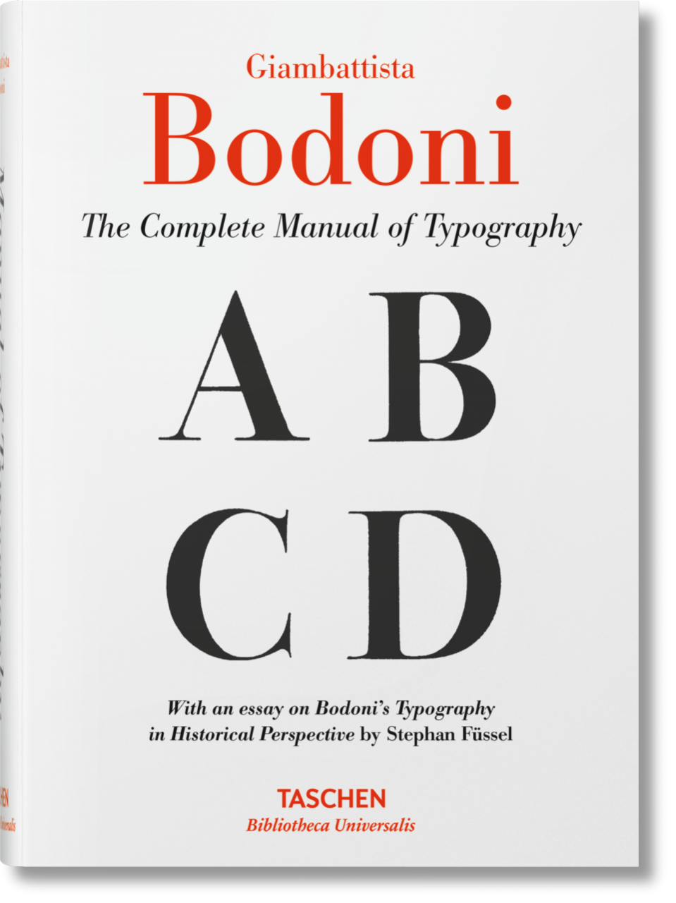 Bodoni: Manual of Typography