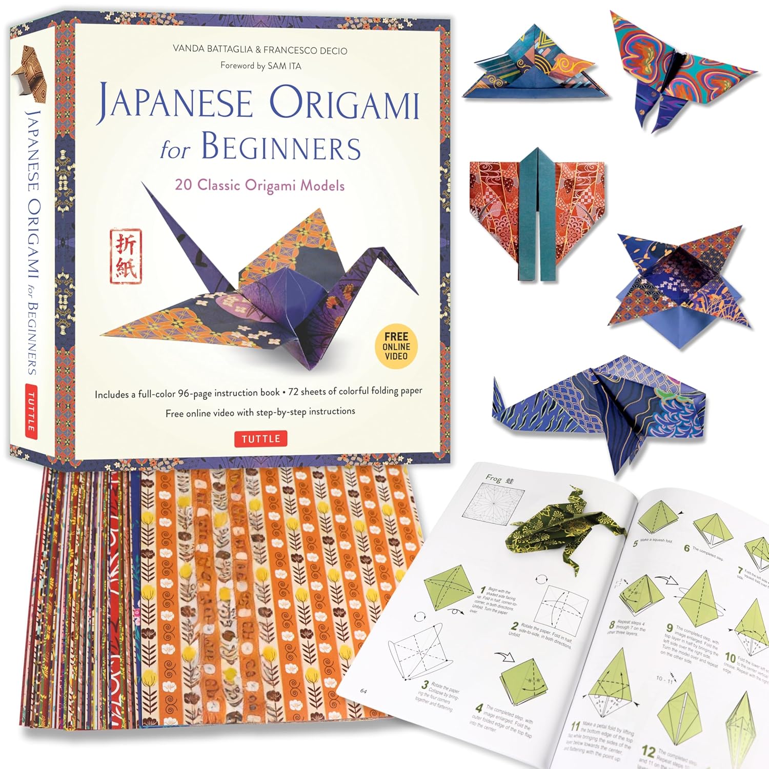 Japanese Origami for Beginners Kit