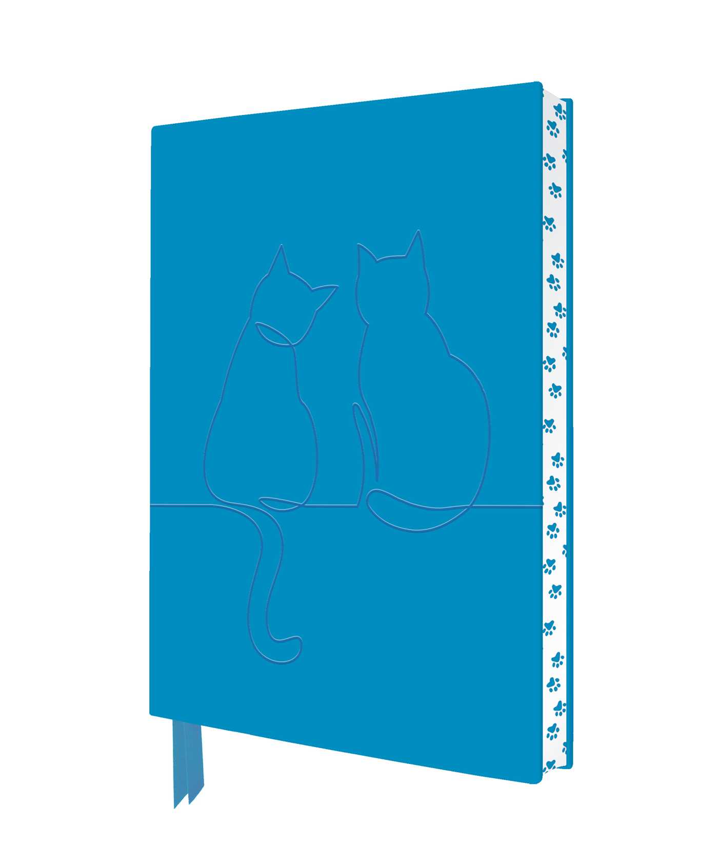 Two Happy Cats Art Notebook