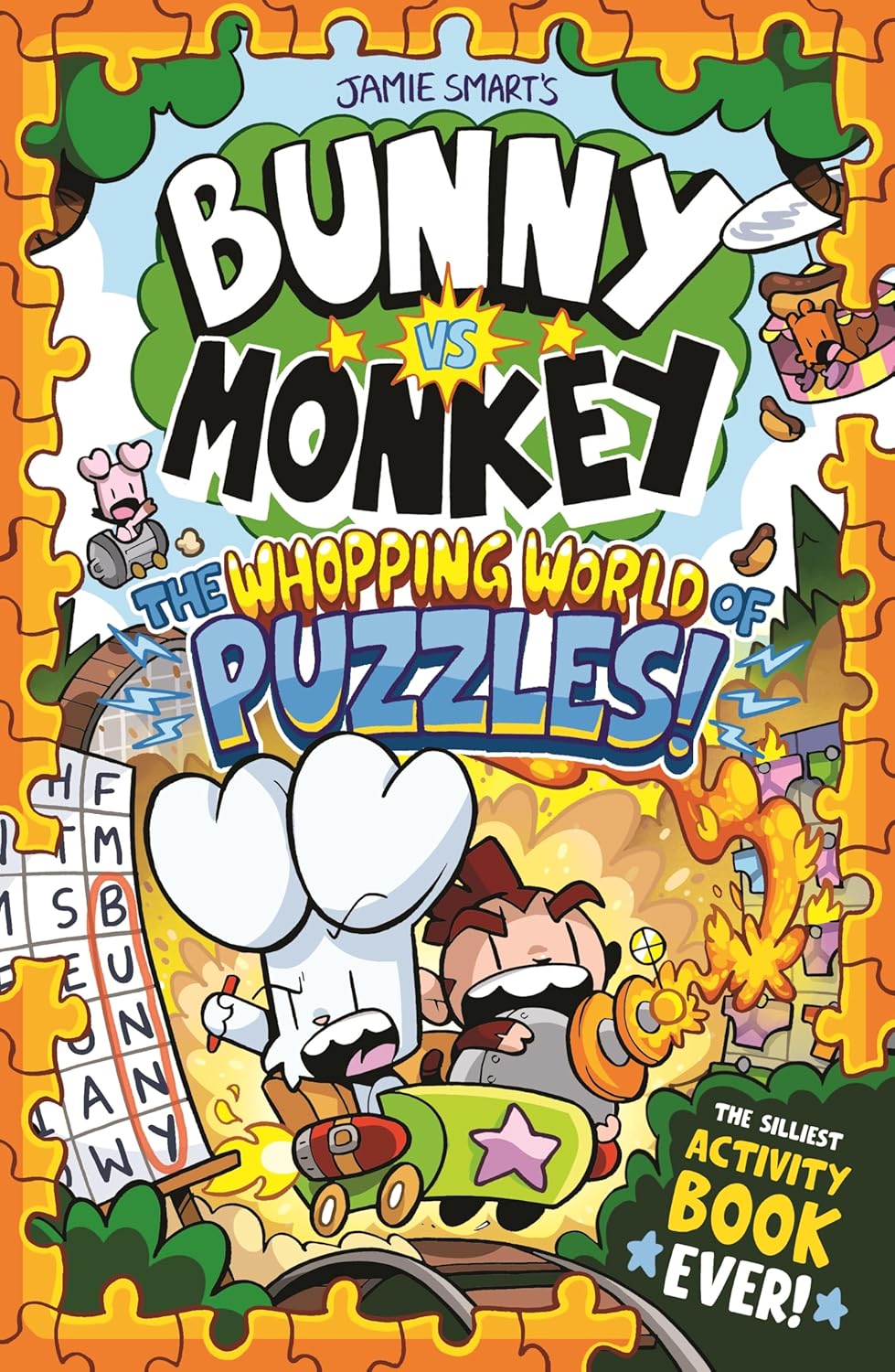 Bunny vs Monkey The Whopping World of Puzzles