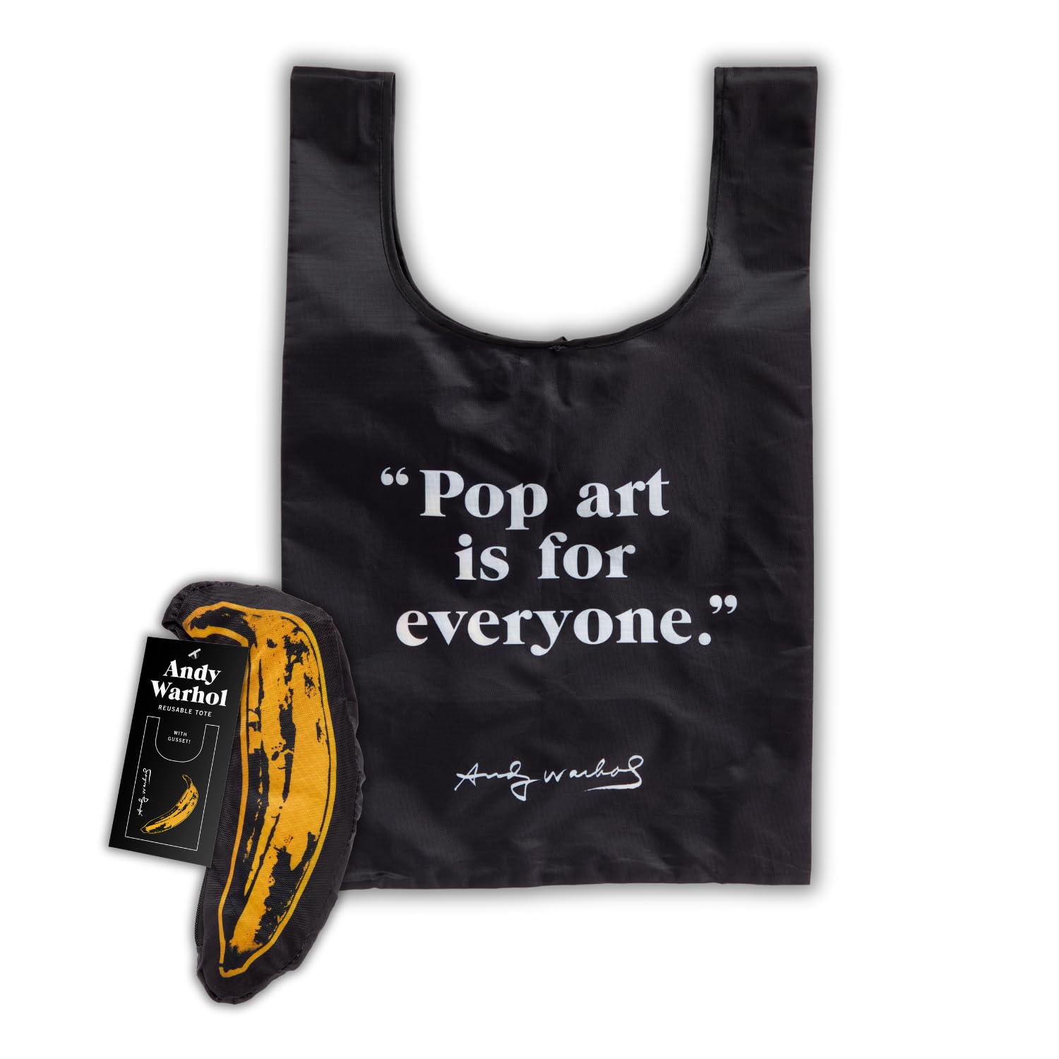 Andy Warhol Banana Reusable Tote Bag