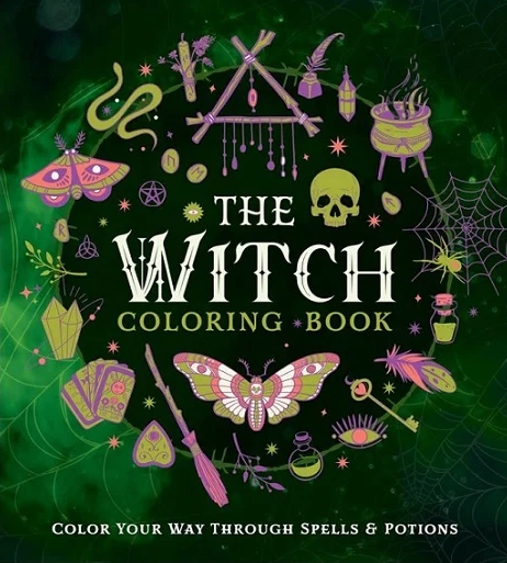 Witch Colouring Book