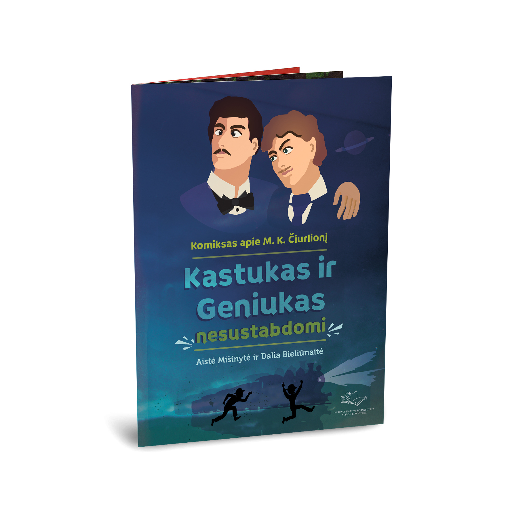Kastukas ir Geniukas nesustabdomi (komiksas apie M.K.Čiurlionį)