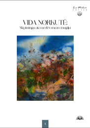 Vida Norkutė: slėpinga akvarelės meno magija