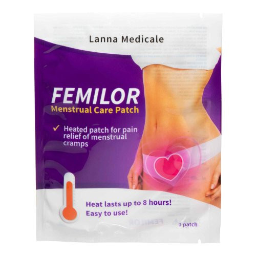 Femilor Menstrual Care Patch Šildantis pleistras menstruacinių skausmų mažinimui, 1 vnt.