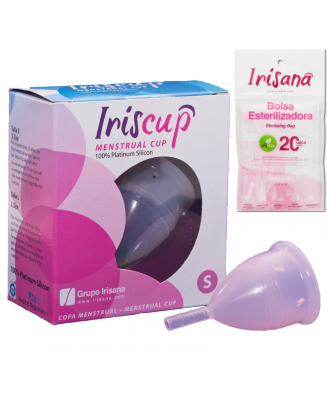 IRISCUP - SMALL PINK MONTH CUP