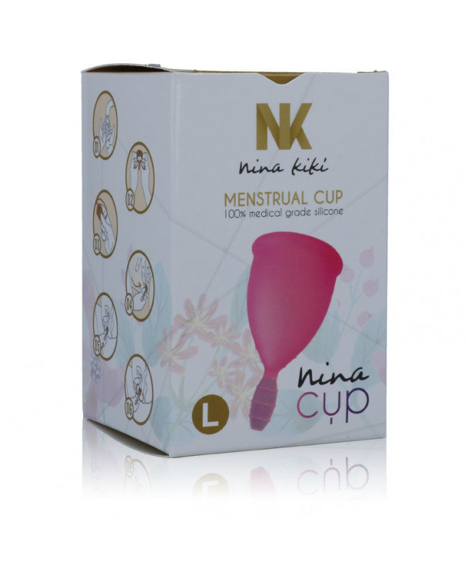 NINA CUP MENSTRUAL CUP SIZE PINK L