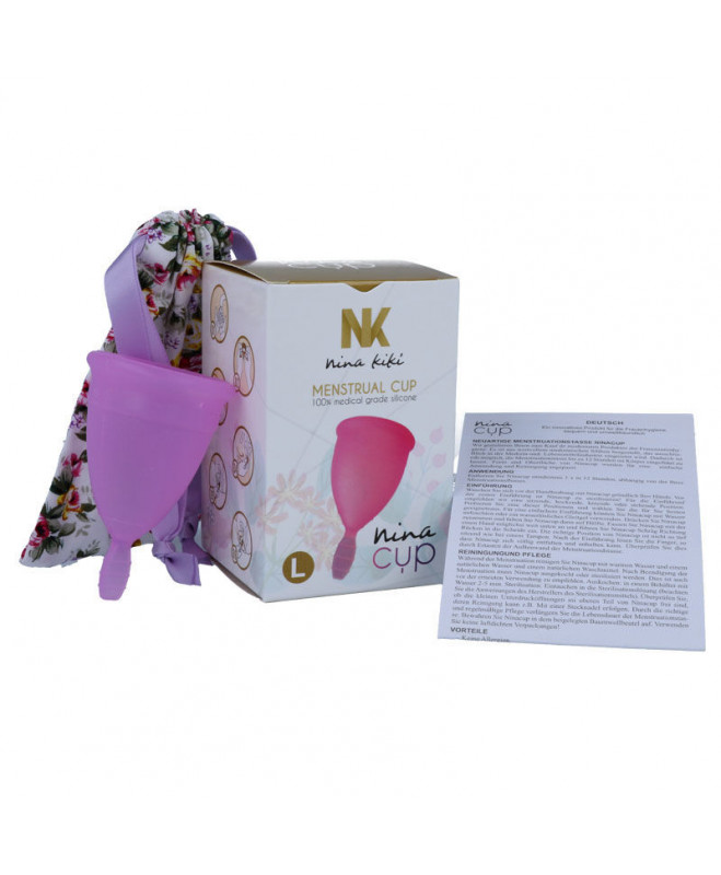 NINA CUP MENSTRUAL CUP SIZE PURPLE L