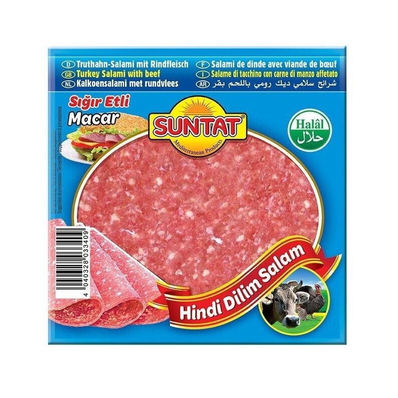 Pjaustytas kalakutienos saliamis SUNTAT, 200 g