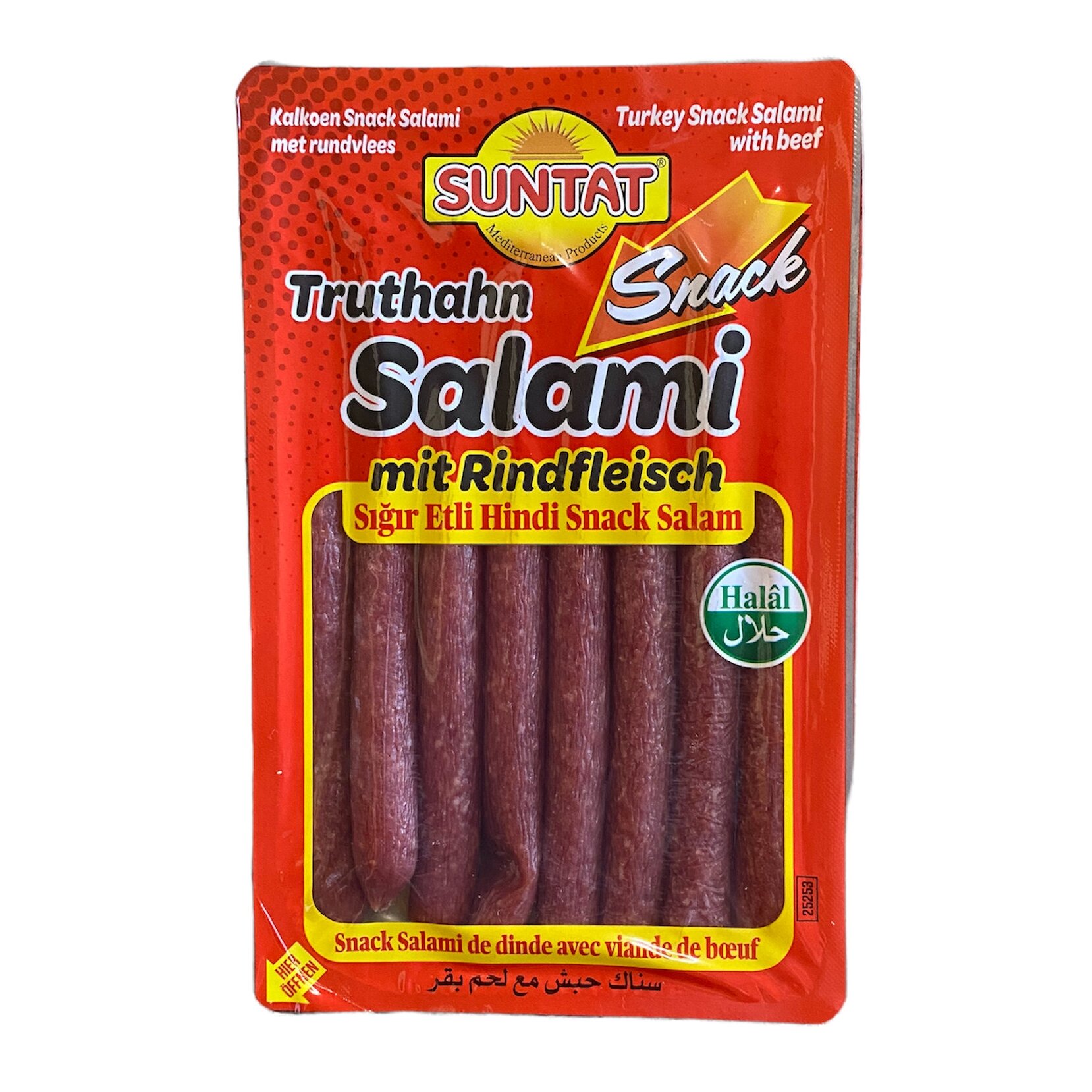 Kalakutienos saliamo užkandis SUNTAT, 175 g