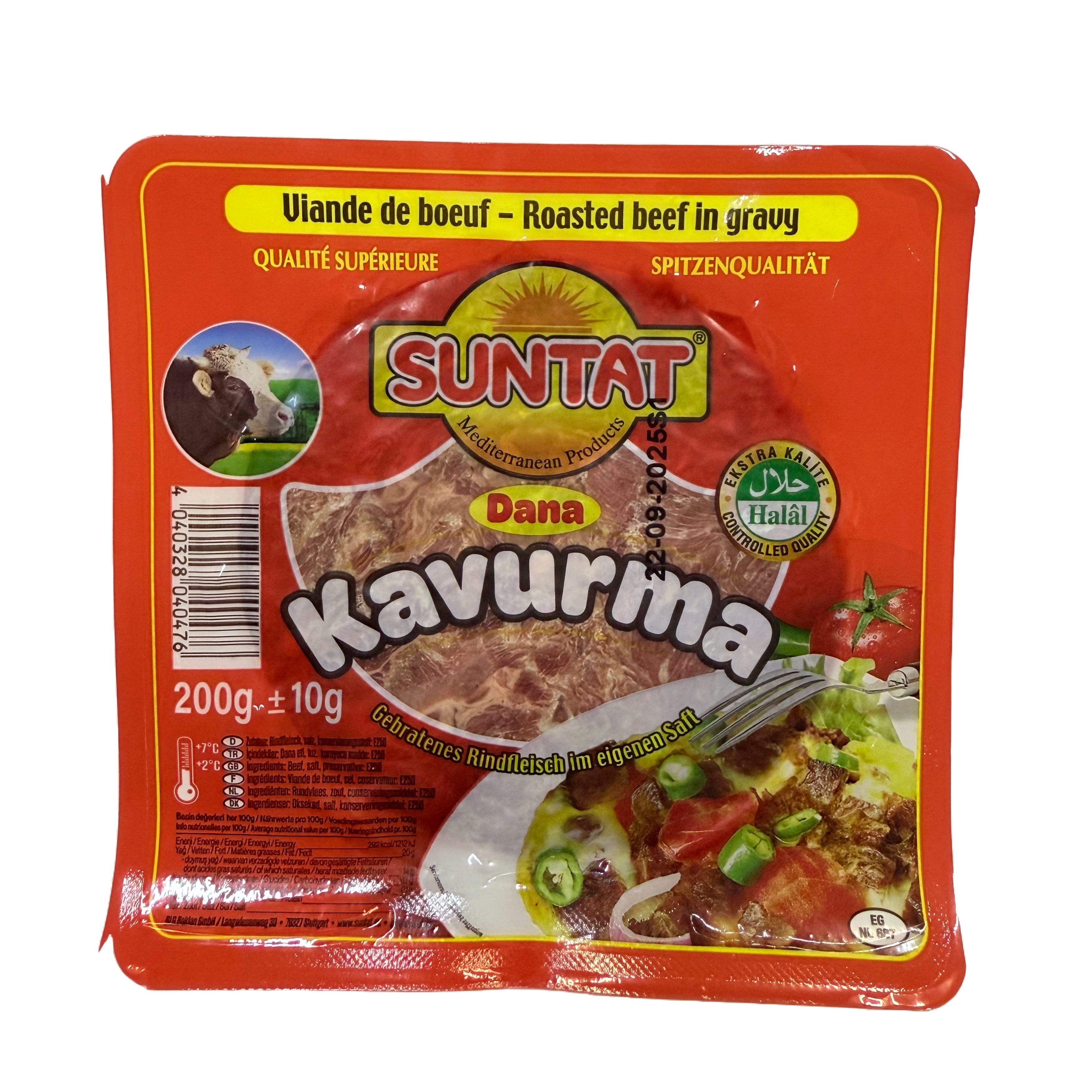 Letai troškinta jautiena KAVURMA, 200g