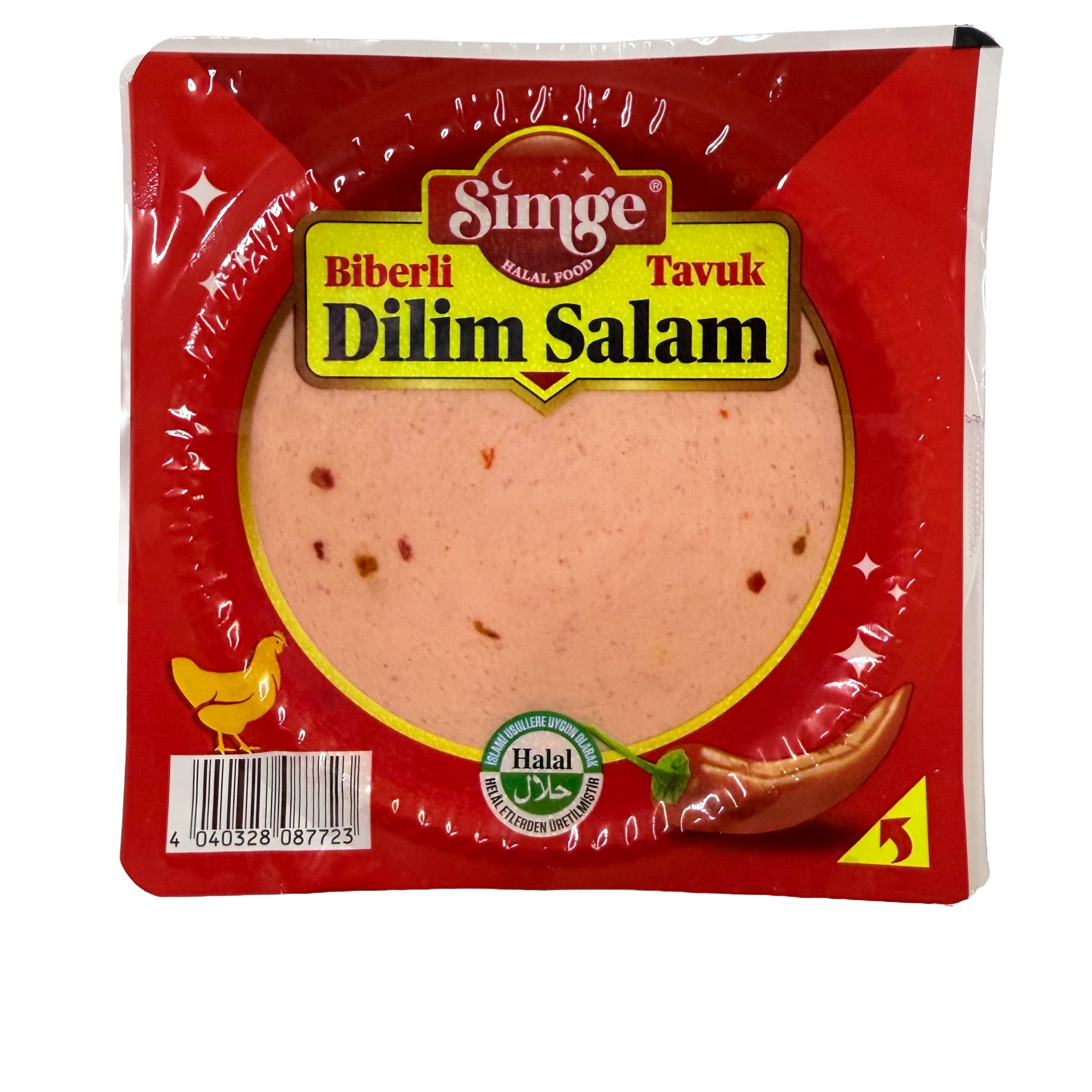 Paukštienos dešra su paprika SIMGE, 150g