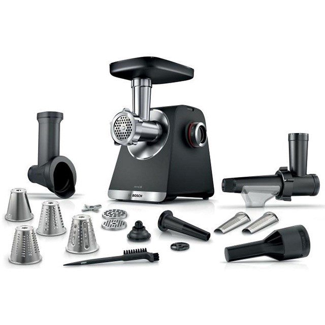 Bosch MFW S660B mėsmalė  Juoda, Sidabras