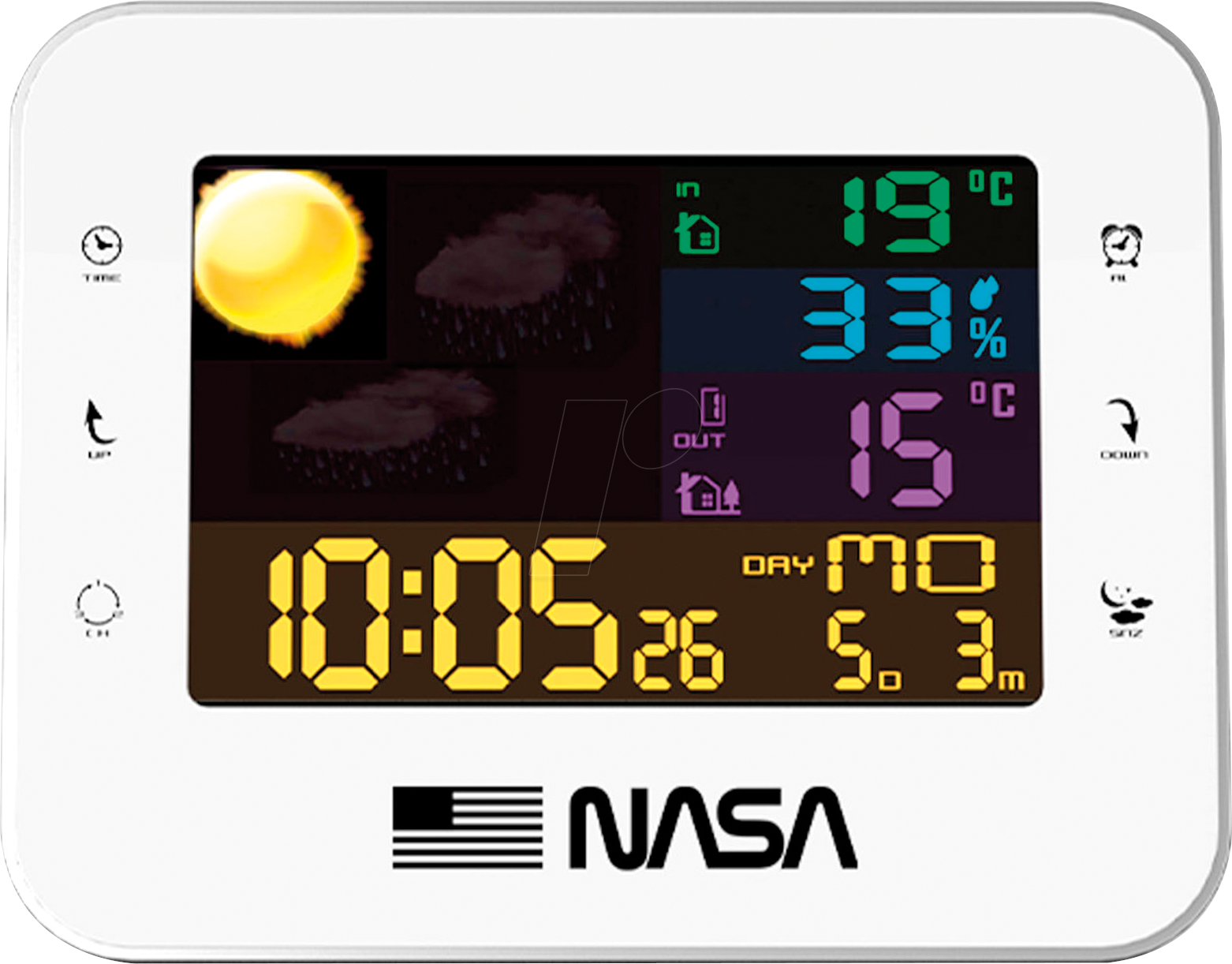 Meteorologinė stotelė Nasa WS500 White