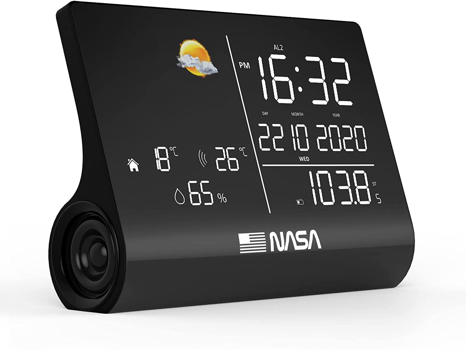 Meteorologinė stotelė Nasa WSP1300 black