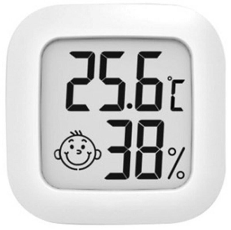 Vidaus elektroninė orų stotelė su temperatūros ir drėgmės jutikliu