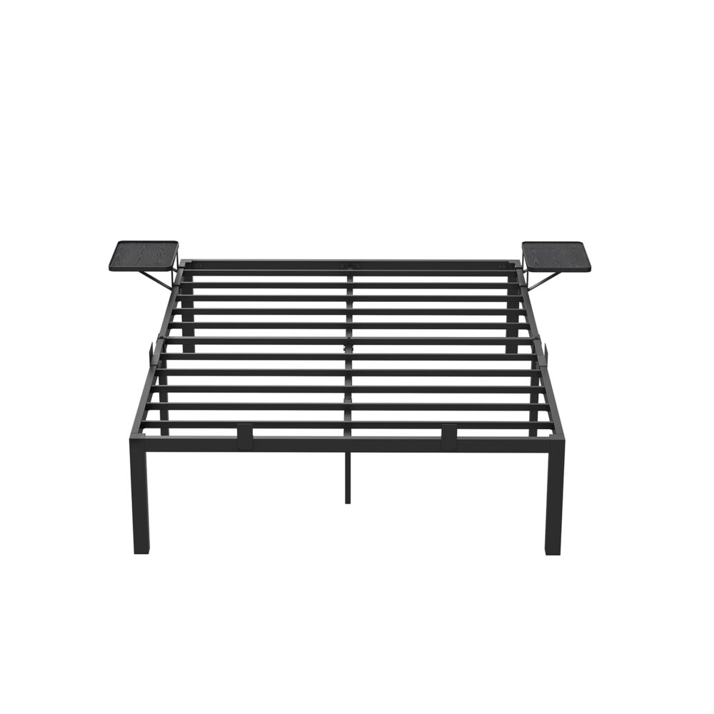 Metalinis dvivietės lovos rėmas 190 x 140 cm čiužiniui