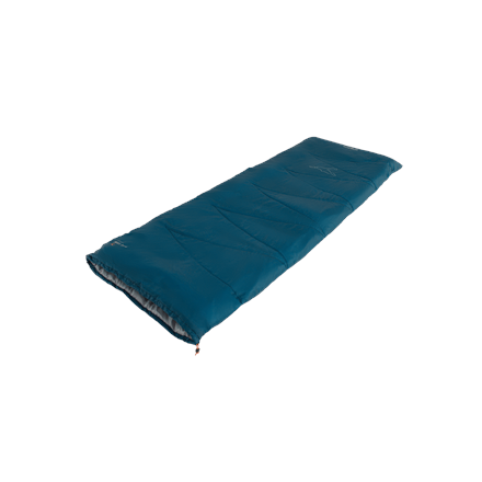 Vienguliai Easy Camp Starling Square Blue 10°C  Sleeping Bag  One-way, L-shaped
