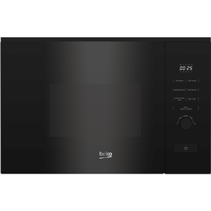Įmontuojama mikrobangų krosnelė Beko, 20 L, 800 W, juoda Prekė - BMGB20212B