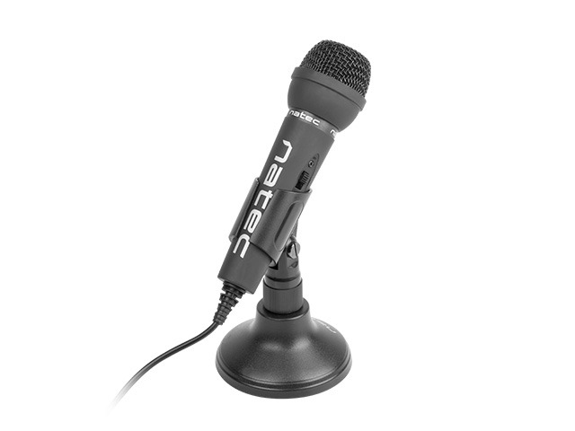 Natec | Microphone | NMI-0776 Adder | Black | Wired