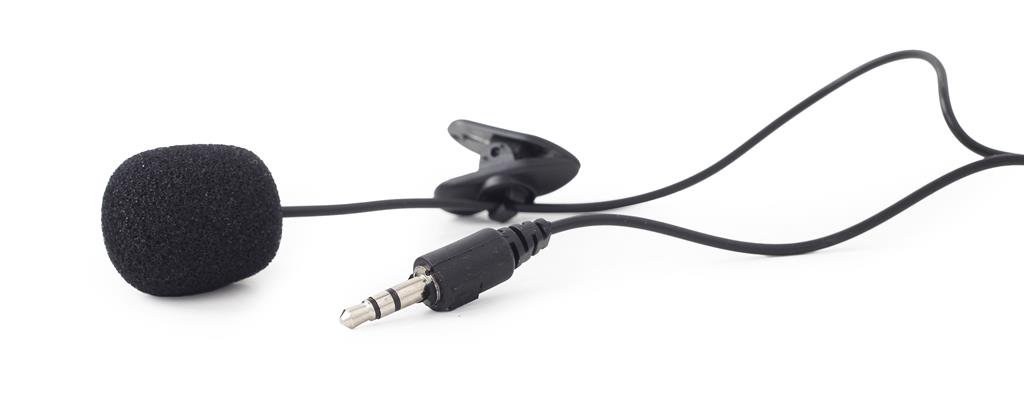 Mikrofonas Gembird Clip-on MIC-C-01 Black