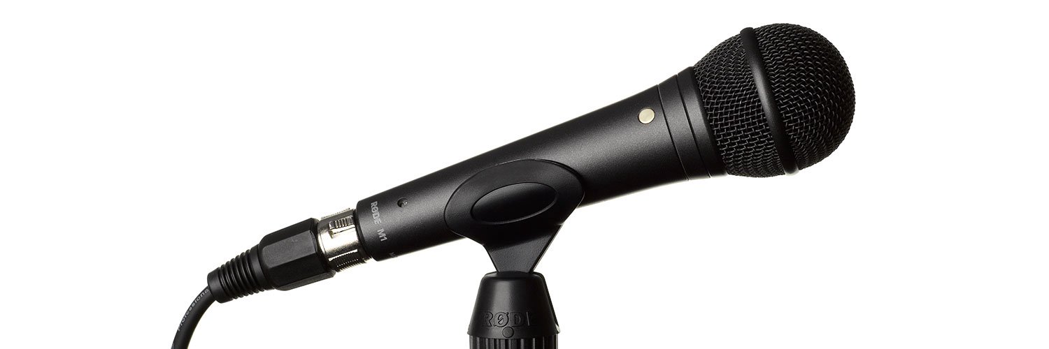 Mikrofonas RØDE M1 Juodas