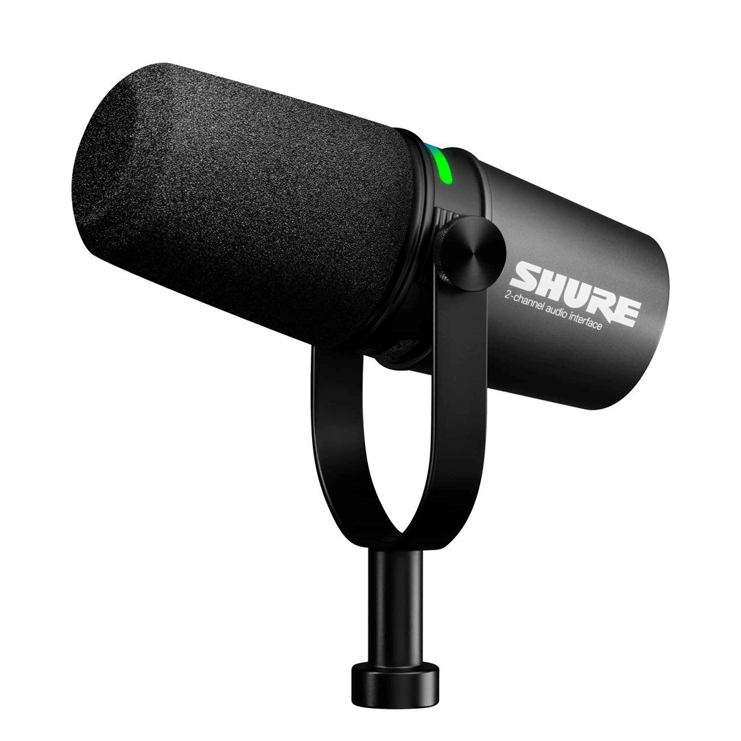 Shure MV7I - išmanusis mikrofonas ir sąsaja