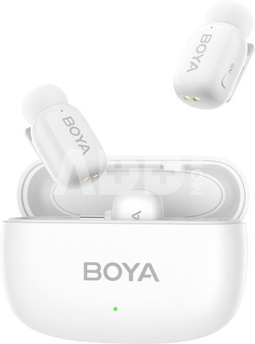 Boya wireless microphone mini-13 Lightning/USB-C, white