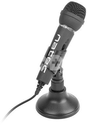 Natec Microphone NMI-0776 Adder Black, Wired