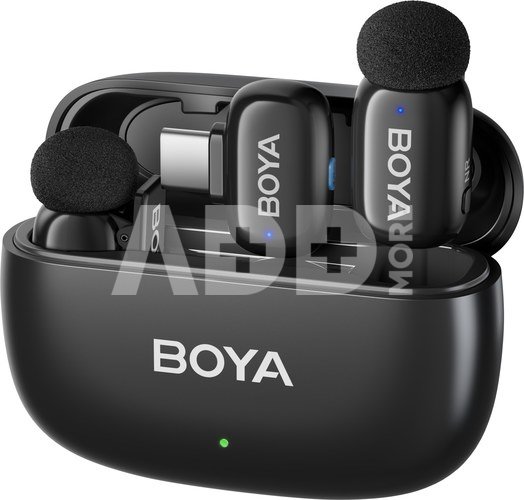 Boya wireless microphone mini-14 USB-C, black