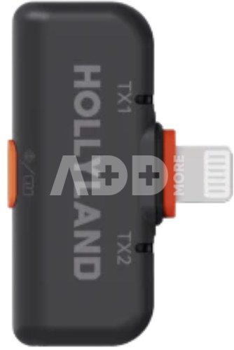 Hollyland LARK M2S Lightning Receiver (Space Gray) Fit for Lark M2S