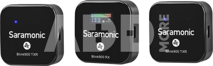 Saramonic Blink 900 B2R 2.4G WIRELESS Microphone Kit with recording function & charging box