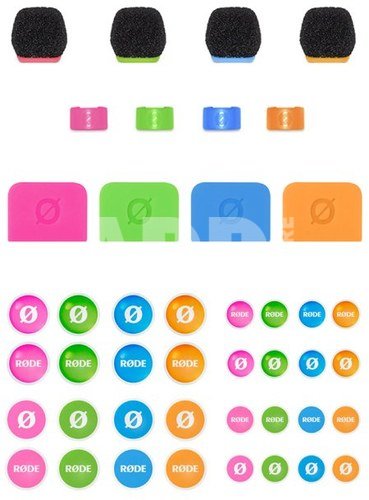 Rode color tags Wireless GO, Wireless GO II, Lavalier II