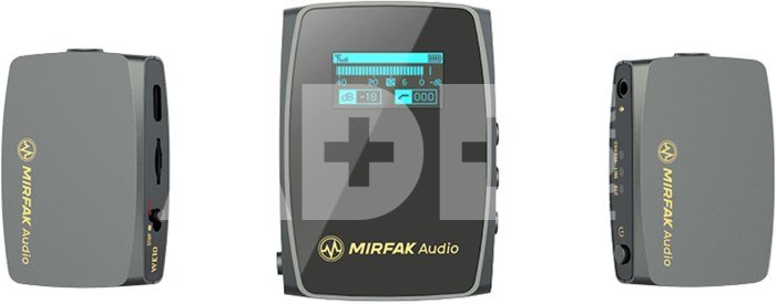 MIRFAK DUAL CHANNEL COMPACT WIRELESS MICROPHONE SYSTEM WE10 PRO