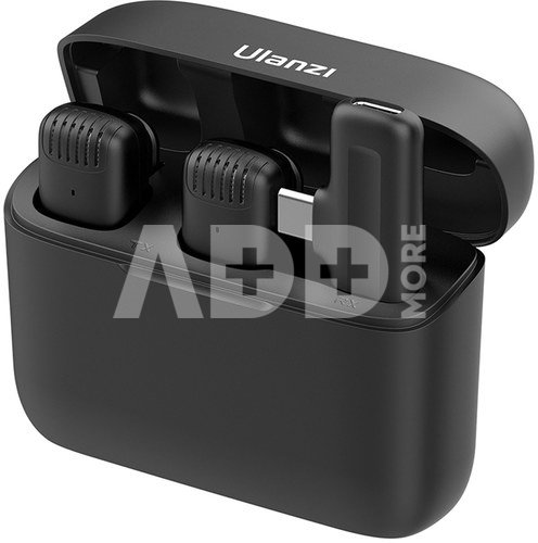 Ulanzi J12 Wireless Lavalier Microphone with Type C Plug