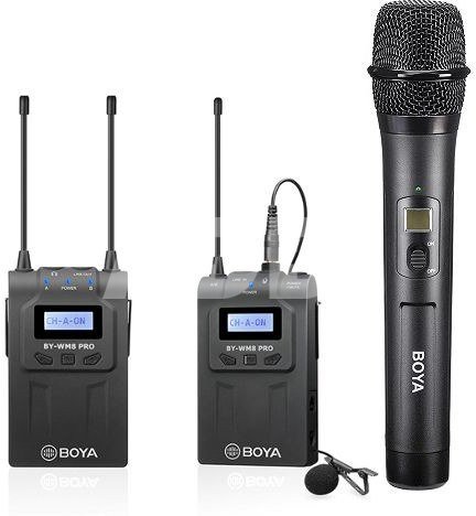 Boya microphone BY-WM8 Pro-K4 Kit UHF Wireless