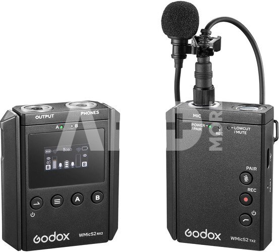 Godox WMicS2 Kit 1 UHF Wireless Microphone System