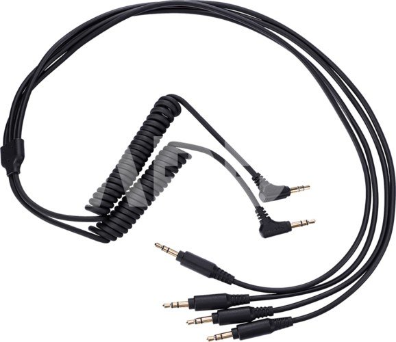 SARAMONIC CABLE SR-C2019 DUAL 3.5MM TRS MALE TO FOUR 3.5MM TRS MALE CABLE